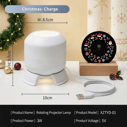 FestiveGlow™ – Świąteczny Projektor LED