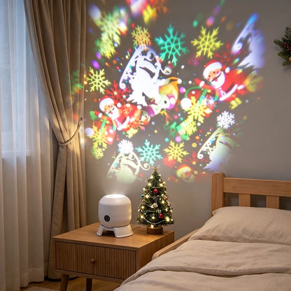 FestiveGlow™ – Świąteczny Projektor LED